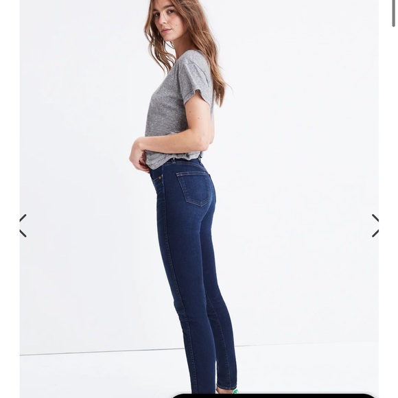 Madewell 28 10” Skinny Jeans in Hayes wash - Picture 1 of 6